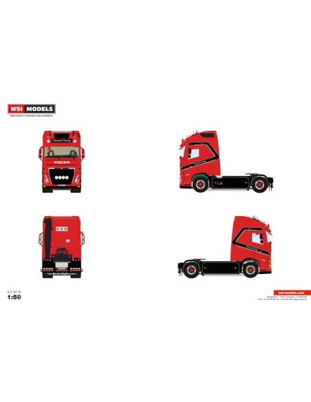 1/50 TPS Duprey VOLVO FH5 GLOBETROTTER XL 4X2 WSI 01-5224 WSI MODELS