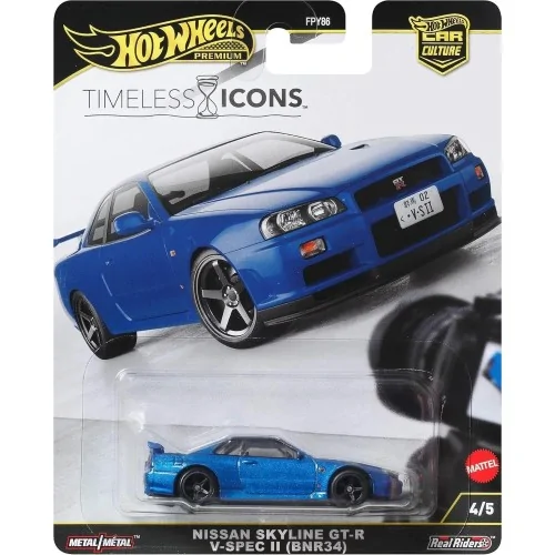 1/64 Nissan Skyline GT-R V-SPEC II HOT WHEELS JBK92 HOT WHEELS