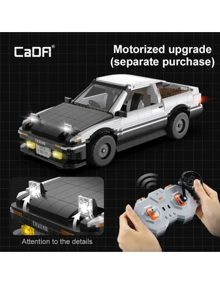 1:12 Toyota Trueno AE86 - 1324 pcs CADA C61024W CADA