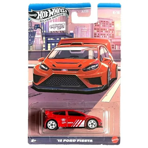 1/64 '12 Ford Fiesta HOT WHEELS JKX58 HOT WHEELS