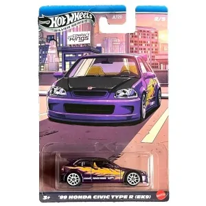1/64 '99 Honda Civic Type R EK9 HOT WHEELS JKX57 HOT WHEELS