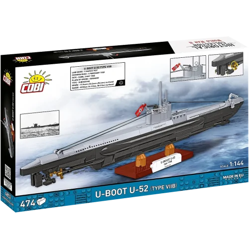 U-Boot U-52 (Type VIIB) COBI 4852 COBI