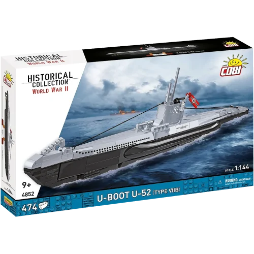 U-Boot U-52 (Type VIIB) COBI 4852 COBI