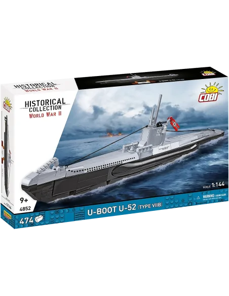 U-Boot U-52 (Type VIIB) COBI 4852 COBI