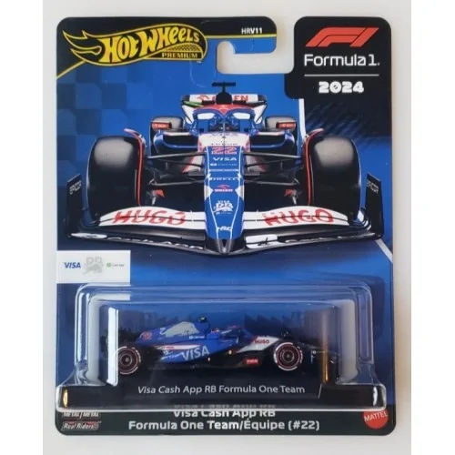 1/64 F1 2024 Yuki Tsunoda N22 Yuki Tsunoda HOT WHEELS JBM14 HOT WHEELS