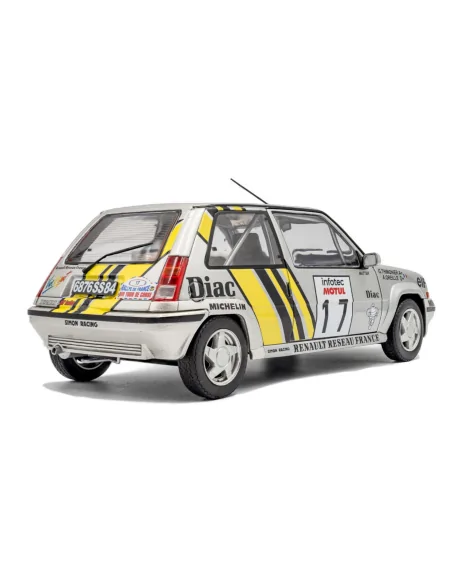 1/18 RENAULT 5 GT TURBO MK2 N.17 TOUR DE CORSE 1989 A.OREILLE S1810005 SOLIDO