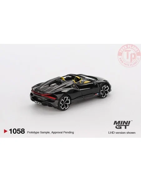 1:64 BUGATTI W16 MISTRAL BLACK 2024 MGT01058-L MINI GT