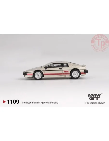 1:64 LOTUS ESPRIT TURBO METALLIC SILVER 1980 MGT01109-L MINI GT
