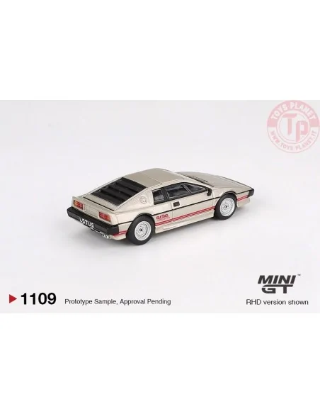 1:64 LOTUS ESPRIT TURBO METALLIC SILVER 1980 MGT01109-L MINI GT