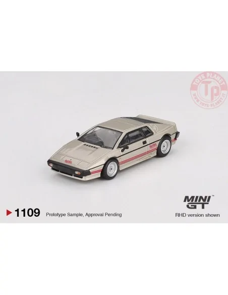 1:64 LOTUS ESPRIT TURBO METALLIC SILVER 1980 MGT01109-L MINI GT