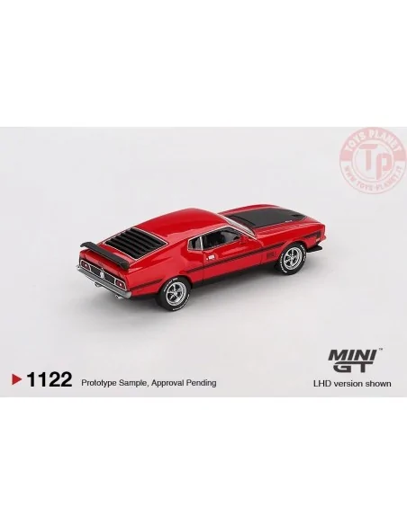 1:64 FORD MUSTANG MACH 1 RACE RED 1971 MGT01122-L Mini Gt
