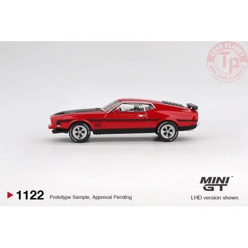 1:64 FORD MUSTANG MACH 1 RACE RED 1971 MGT01122-L Mini Gt