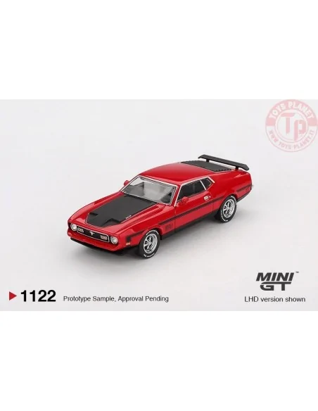 1:64 FORD MUSTANG MACH 1 RACE RED 1971 MGT01122-L Mini Gt