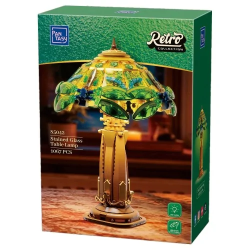 Lampada da Tavolo in Vetro Tiffany PAN85042 PANTASY