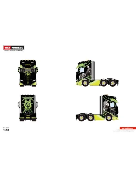 1/50 Iveco S-Way Metallica IVECO S-WAY AS HIGH MY2024 6X2 TWIN STEER WSI 01-5142 WSI MODELS