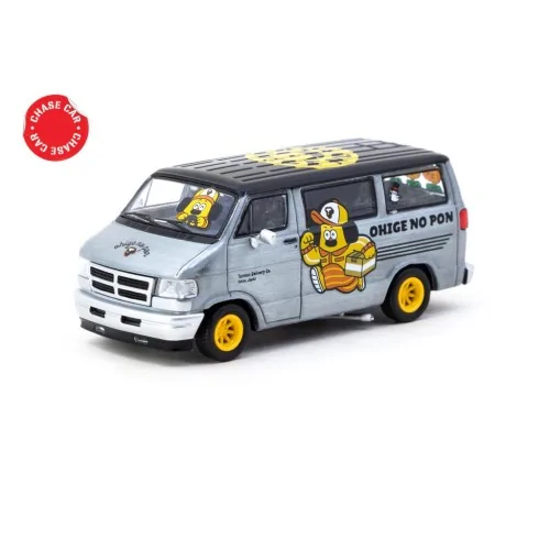 1/64 Dodge Van OHIGE no PON CHASE T64G-TL032-ONP TARMAC WORKS