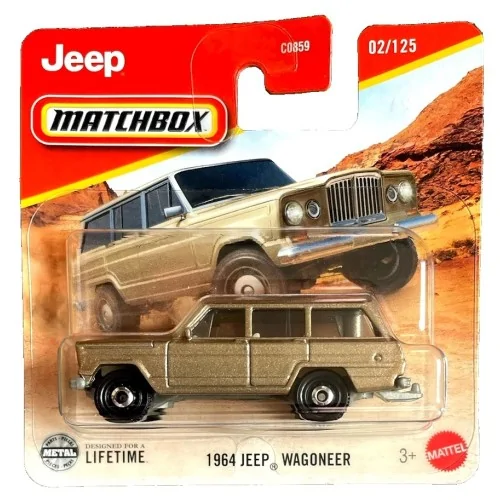 1/64 1964 Jeep Wagoneer MATCHBOX JBR90 MATCHBOX