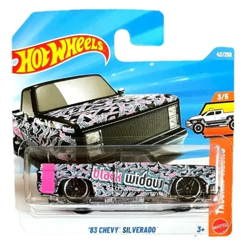 1/64 '83 Chevy Silverado HOT WHEELS JJJ13 HOT WHEELS