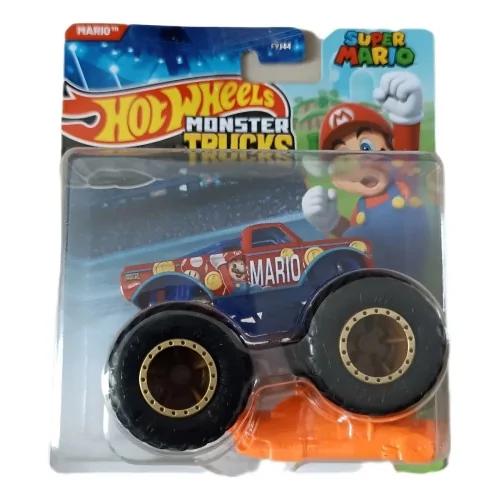1/64 1/64 MONSTER TRUCKS SUPER MARIO HOT WHEELS JDP83 HOT WHEELS