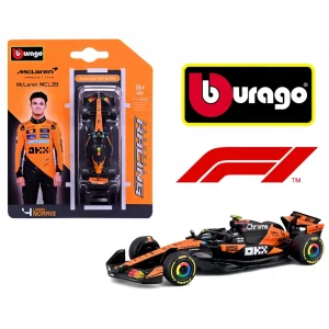 1/64 McLAREN F1 MCL39 TEAM MCLAREN N 4 NORRIS BU18-58001-N BURAGO