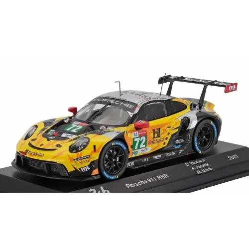 1/43 Porsche 911 RSR N72 24h LeMans 2021 Vanthoor, Parente, Martin E72 MODELLI EDICOLA