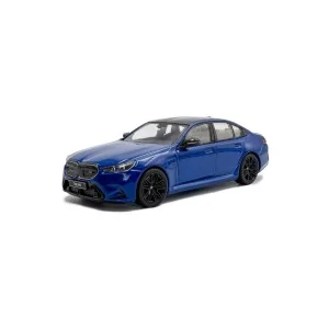1/18 BMW G90 M5 SEDAN 2024 MARINA BAY BLUE S4317551 SOLIDO