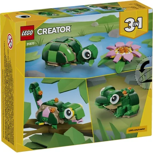 Tartaruga con fiore di ninfea LEGO CREATOR 31377 LEGO