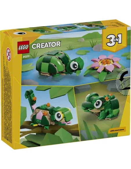 Tartaruga con fiore di ninfea LEGO CREATOR 31377 LEGO