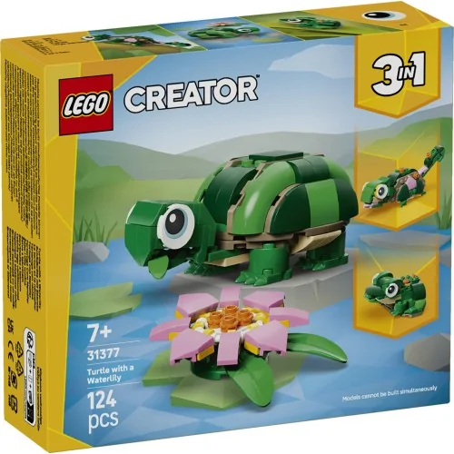 Tartaruga con fiore di ninfea LEGO CREATOR 31377 LEGO