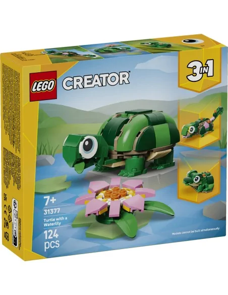 Tartaruga con fiore di ninfea LEGO CREATOR 31377 LEGO