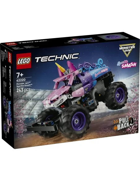 Monster Jam Sparkle Smash a retrocarica LEGO TECHNIC 42220 LEGO