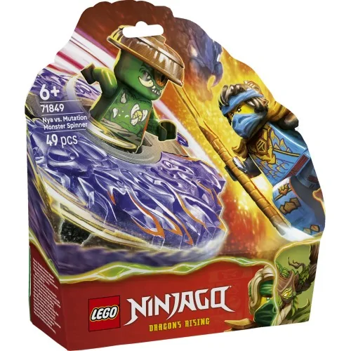 Nya contro Spinner Mostro della Mutazione LEGO NINJAGO 71849 LEGO