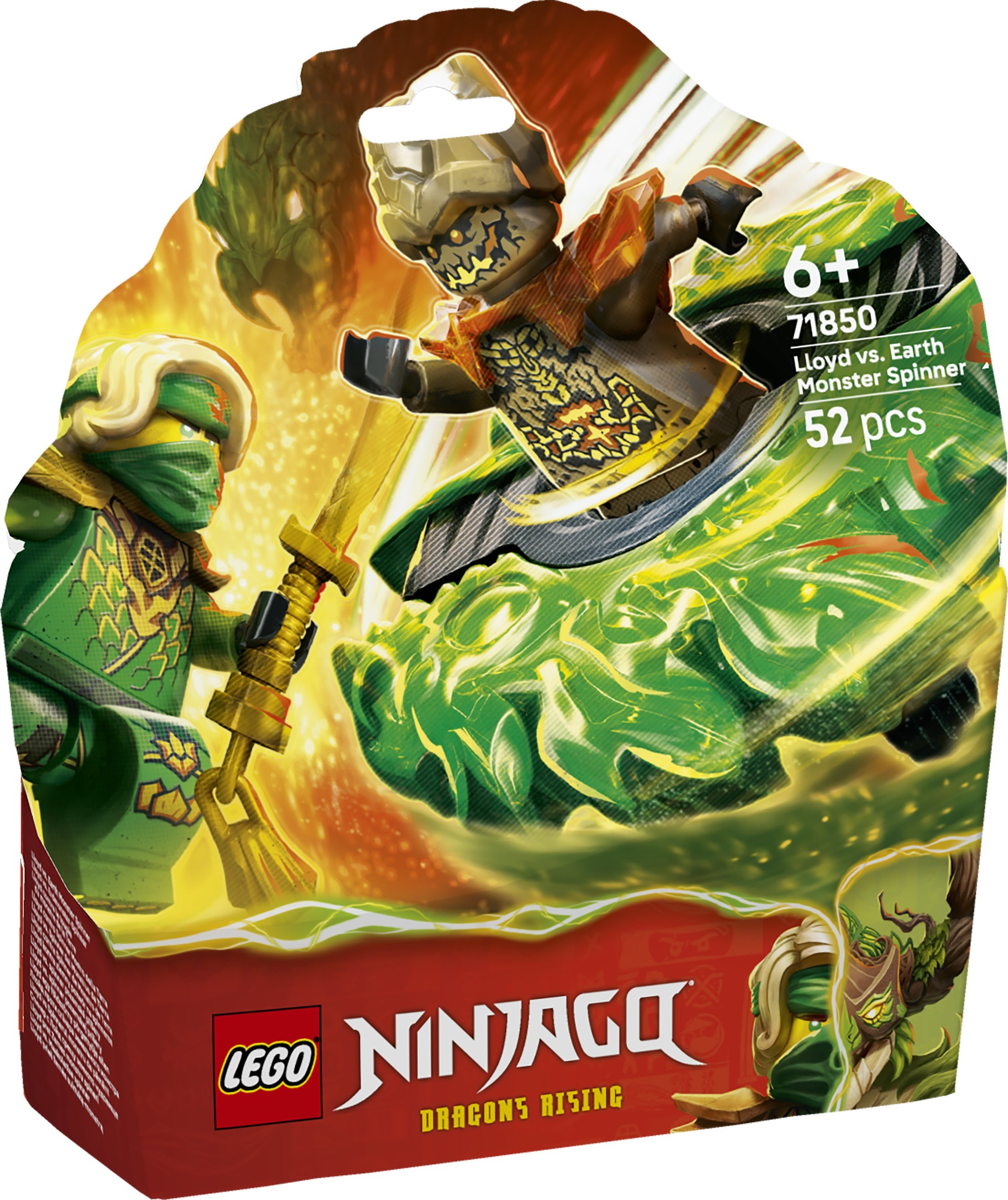 LEGO NINJAGO 71850 Lloyd contro Spinner Mostro della Terra LEGO