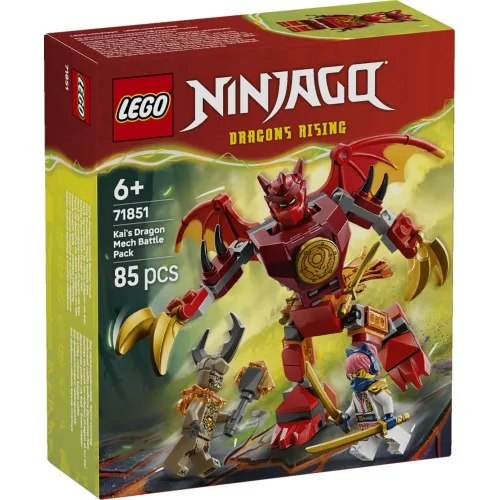 Battle Pack Mech Drago di Kai LEGO NINJAGO 71851 LEGO