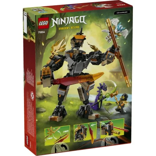 Mech della missione di Cole e drago Zane LEGO NINJAGO 71854 LEGO