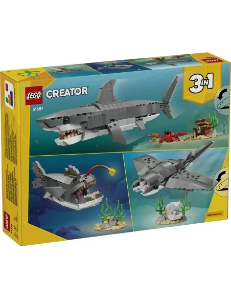 Squalo con scrigno del tesoro LEGO CREATOR 31381 LEGO
