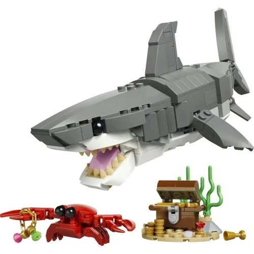 Squalo con scrigno del tesoro LEGO CREATOR 31381 LEGO