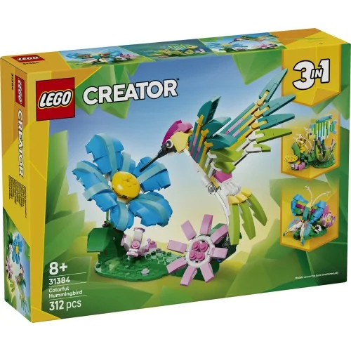 Animali selvatici: colibrì variopinto LEGO CREATOR 31384 LEGO
