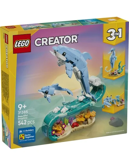 Animali marini: meravigliosi delfini LEGO CREATOR 31385 LEGO