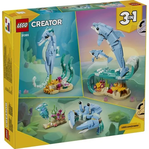 Animali marini: meravigliosi delfini LEGO CREATOR 31385 LEGO