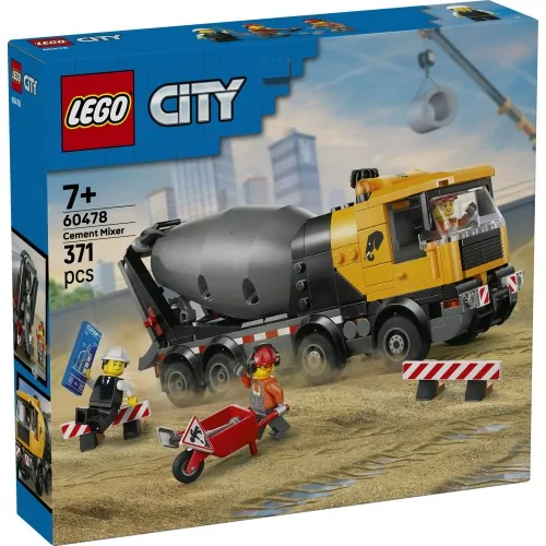 Betoniera LEGO CITY 60478 LEGO