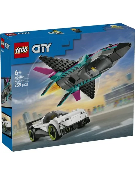 Jet contro Auto sportiva LEGO CITY 60489 LEGO