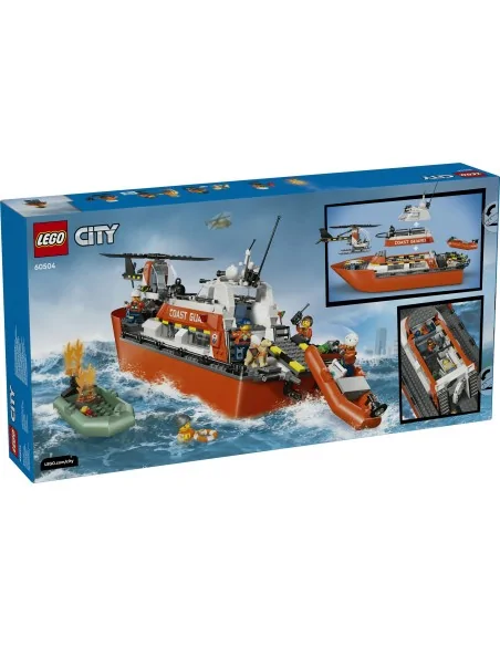 Motoscafo di soccorso ed elicottero della Guardia Costiera LEGO CITY 60504 LEGO Motoscafo di soccorso ed elicottero della Guardia Costiera LEGO CITY 60504 LEGO