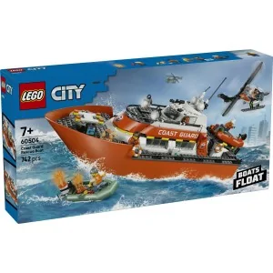 Motoscafo di soccorso ed elicottero della Guardia Costiera LEGO CITY 60504 LEGO