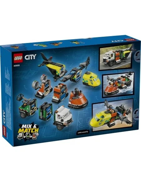 Remix aereo, camion di servizio e hovercraft LEGO CITY 60505 LEGO Remix aereo, camion di servizio e hovercraft LEGO CITY 60505 LEGO