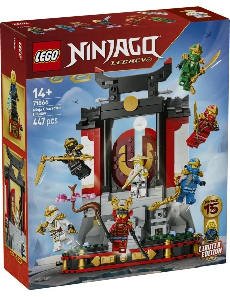 Display personaggi Ninja – 15 anniversario LEGO NINJAGO 74866 LEGO