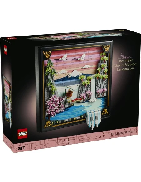Paesaggio giapponese con ciliegi fioriti LEGO ART 31218 LEGO