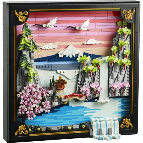 Paesaggio giapponese con ciliegi fioriti LEGO ART 31218 LEGO