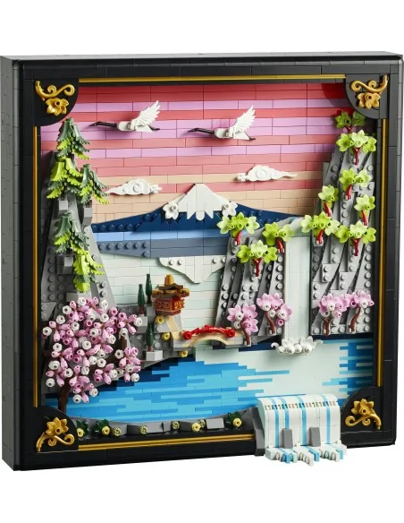 Paesaggio giapponese con ciliegi fioriti LEGO ART 31218 LEGO