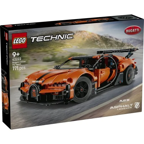 Hyper Car Bugatti Chiron Pur Sport LEGO TECHNIC 42222 LEGO